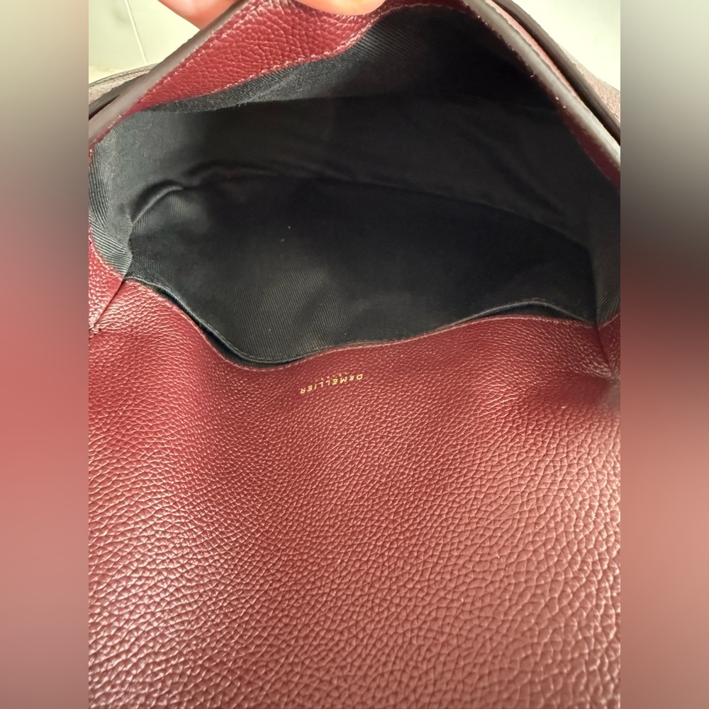 DeMellier Siena Leather Saddle Crossbody Bag - Picture 10 of 11